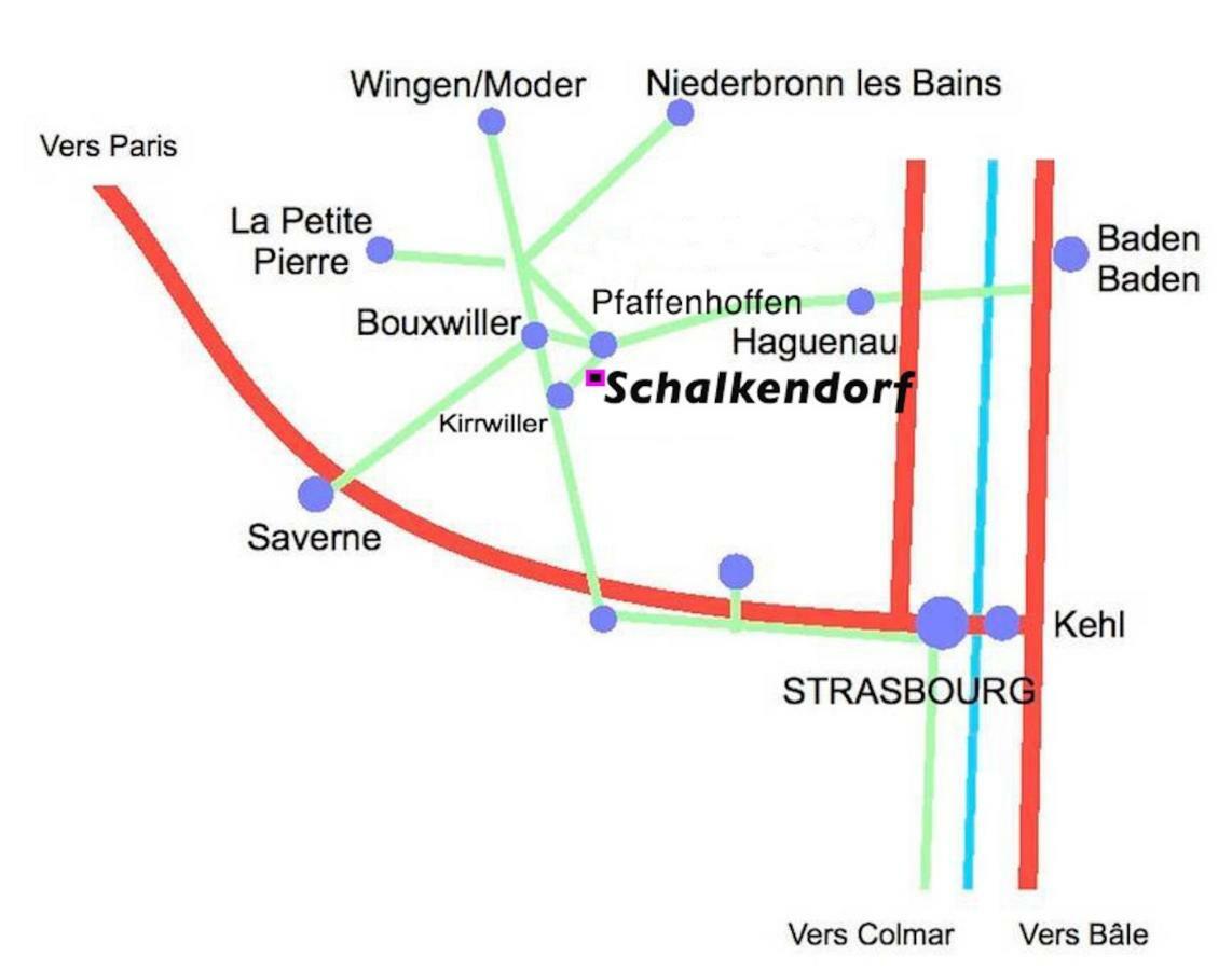 Le Gite Des Ecureuils Schalkendorf Bagian luar foto